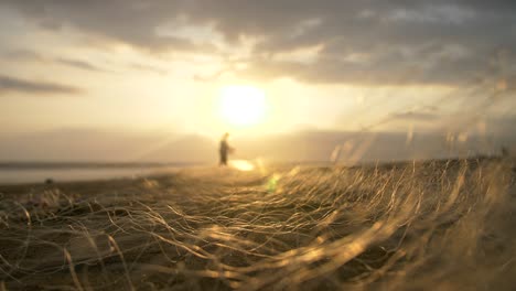 Fishing-Nets-Laid-Out-on-a-Beach