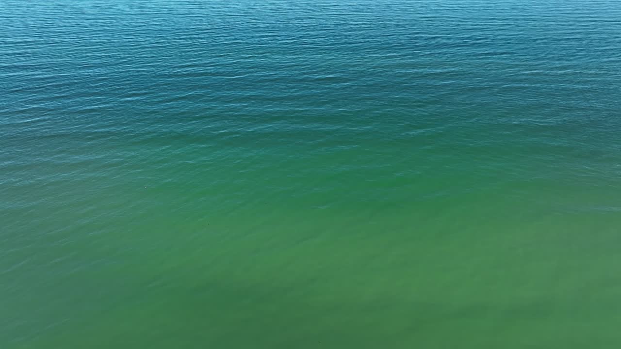 Ocean waves and water