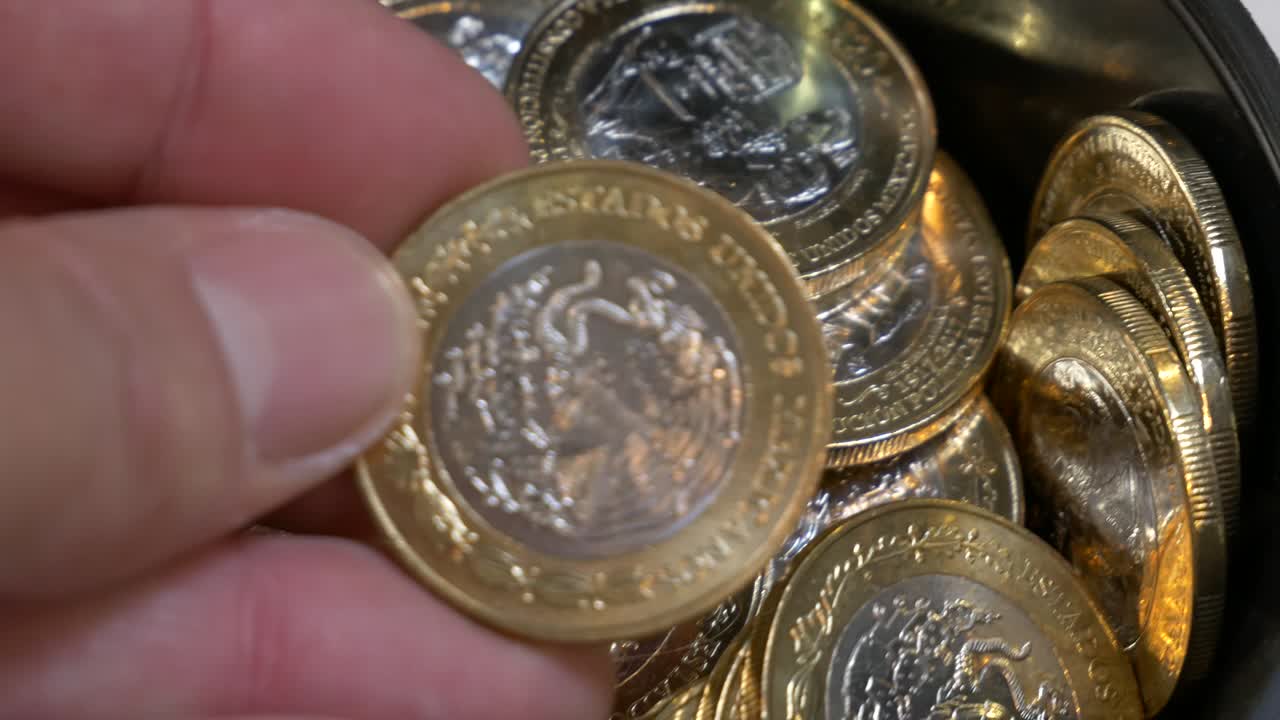 méxico 20 pesos - recaudación de dinero