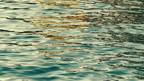 water reflections of cityscape