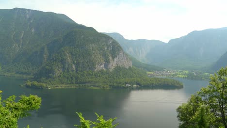 majestic panorama from hallstatt skywalk