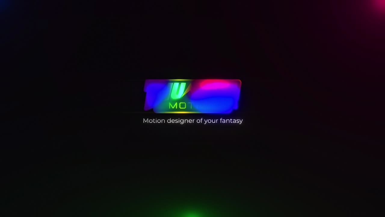 Colorful Logo Reveal