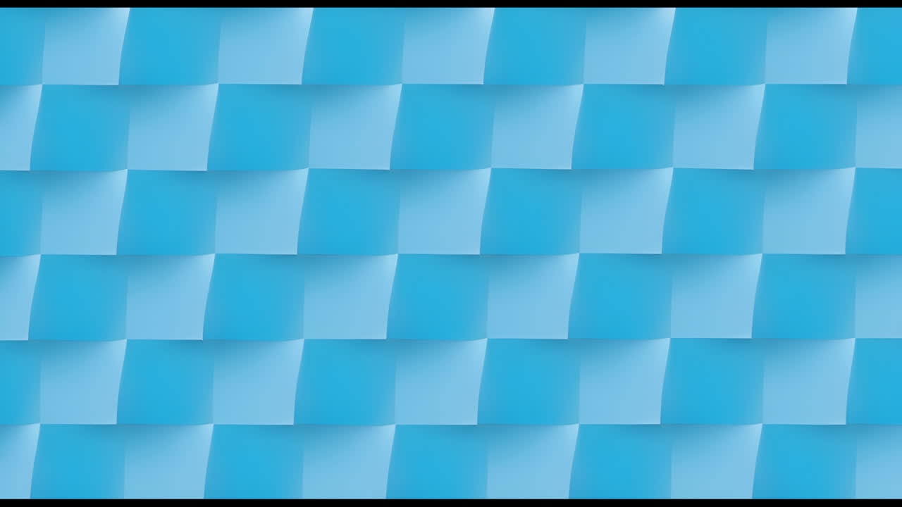 Abstract Light Blue Geometric Square Pattern