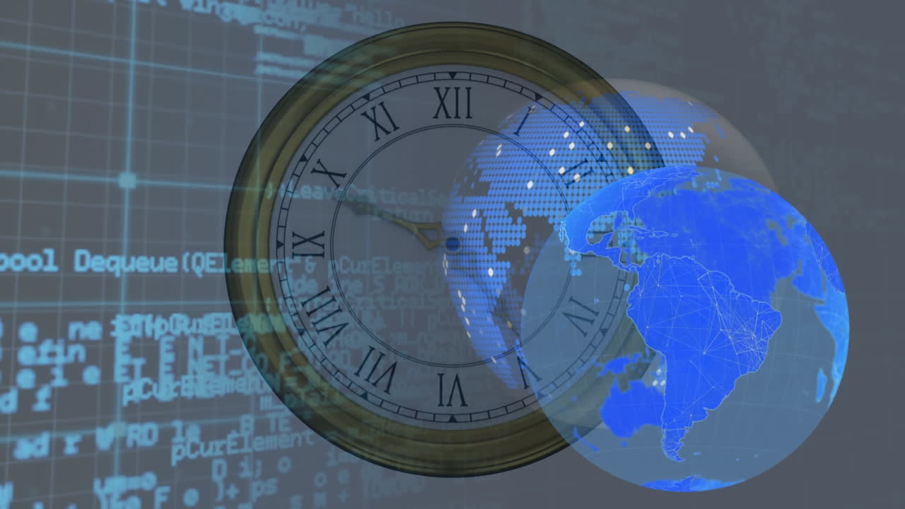 전 세계 연결 네트워크의 활성화와 24시간 데이터 처리