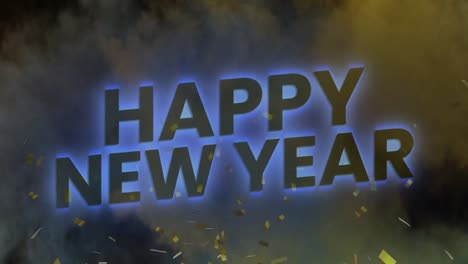 Animation-of-happy-new-year-text-over-smoke-trails