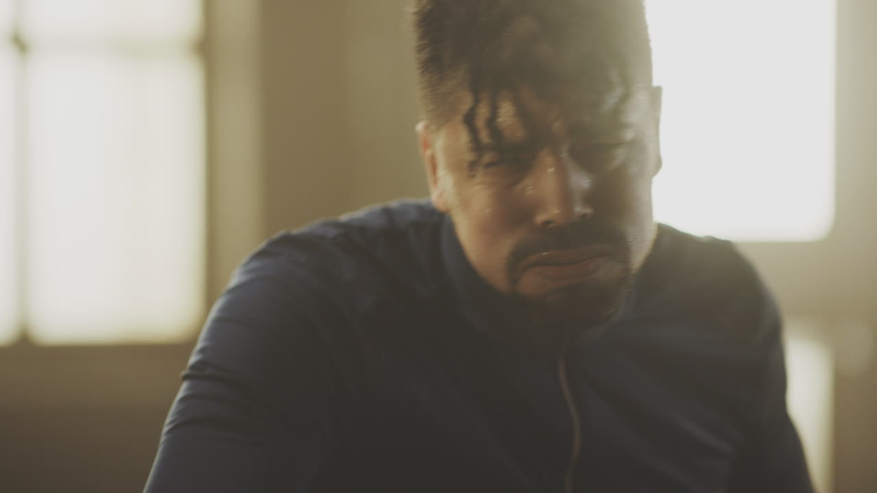 Hombre haciendo ejercicio