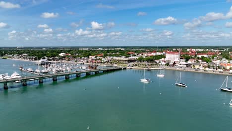 aerial pullout st augustine florida