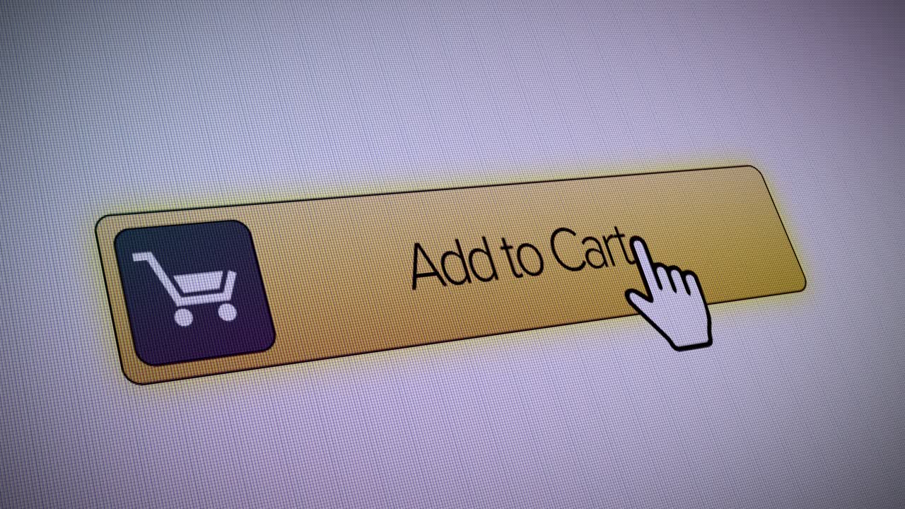 Clicking on an Add to Cart button with a mouse pointer