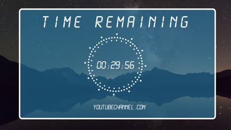 live stream countdown timers