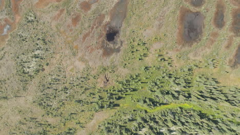 Hermosa-Vista-De-Pájaro-Del-Paisaje-De-Terranova-Y-Labrador