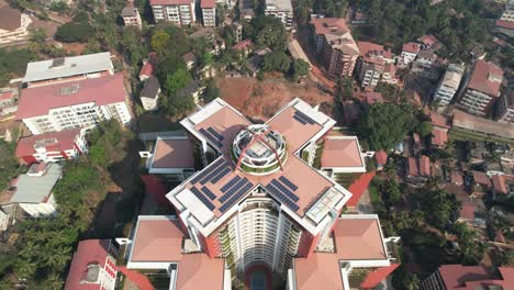 rascacielos en la ciudad de mangaluru visto desde arriba