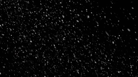 fondo de nieve que cae bucle sin costuras