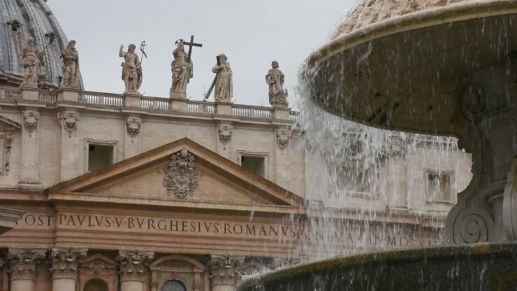 Carlo Maderno Fountain and St