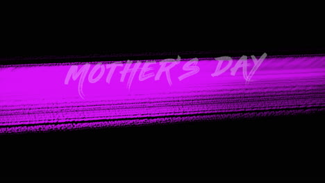 modern and edgy mother's day gradient with jagged lines