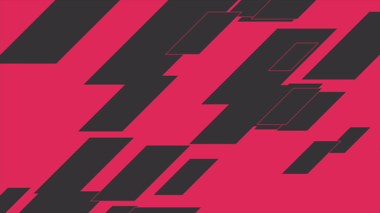 fondo de movimiento mínimo geométrico negro y rosa