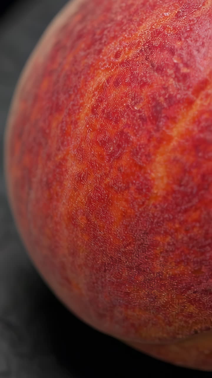 Close-up of a peach