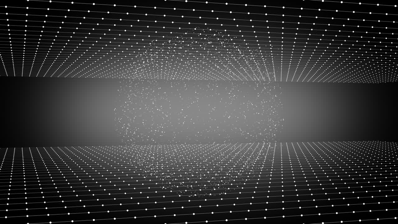 filas radiantes de paneles de energía solar girando, iluminados con rayos de sol.