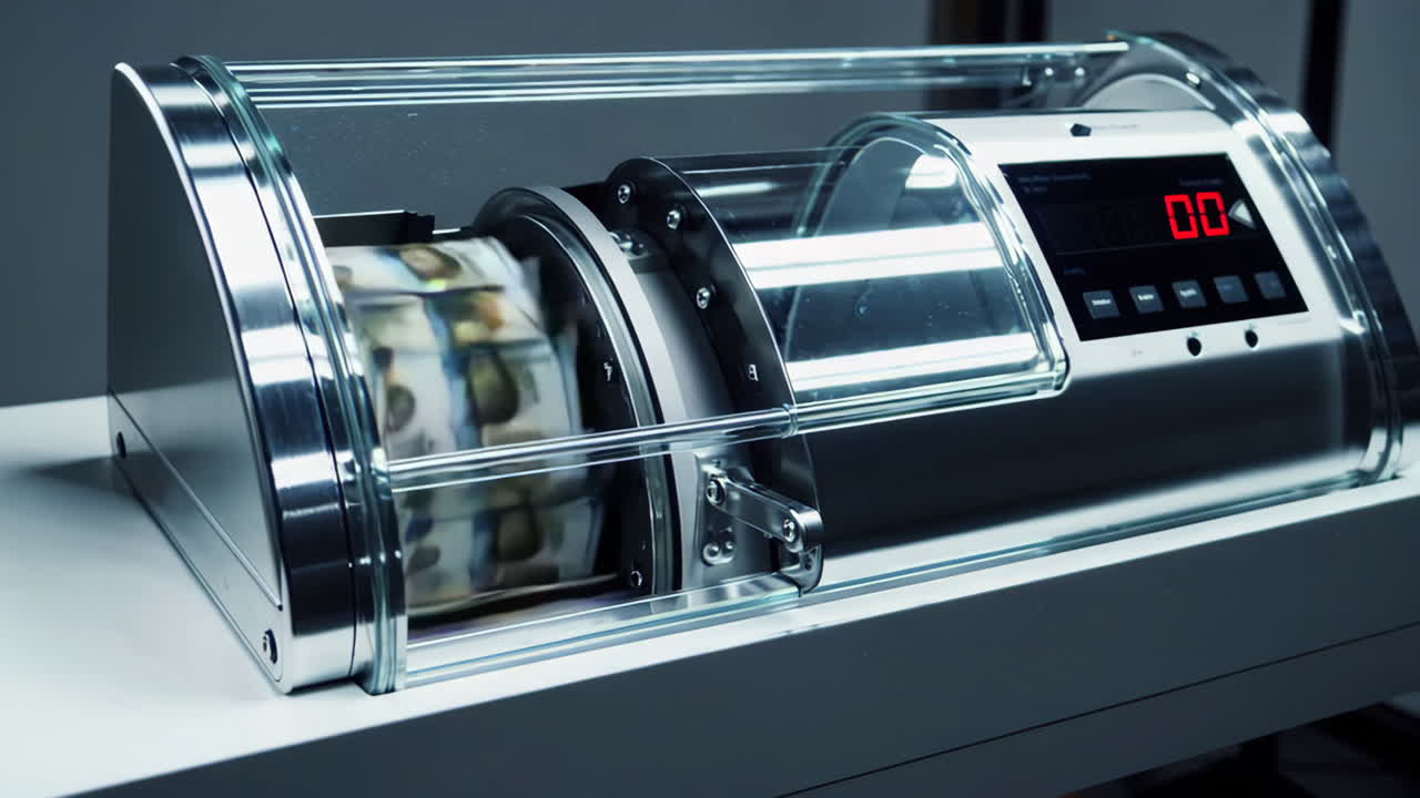 Automated Currency Counter Machine