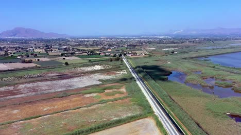 naturaleza española y campo rural cerca de catral murcia