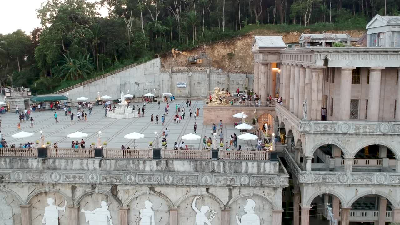 필리핀 세부 레아 사원 드론 영상