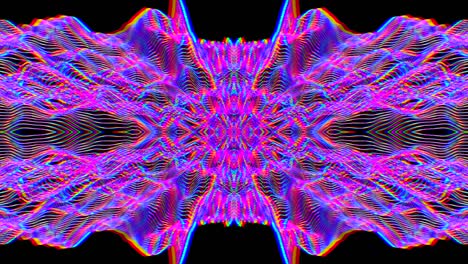 hipnotizando las transformaciones de luz distorsionada el fondo reluciente