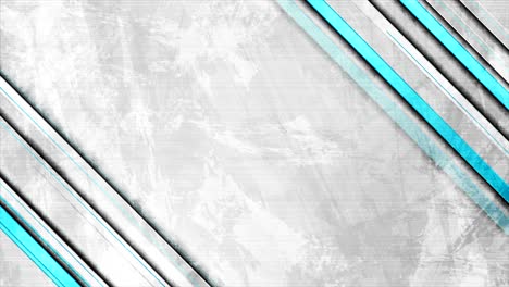 cyan stripes grunge abstract tech motion background