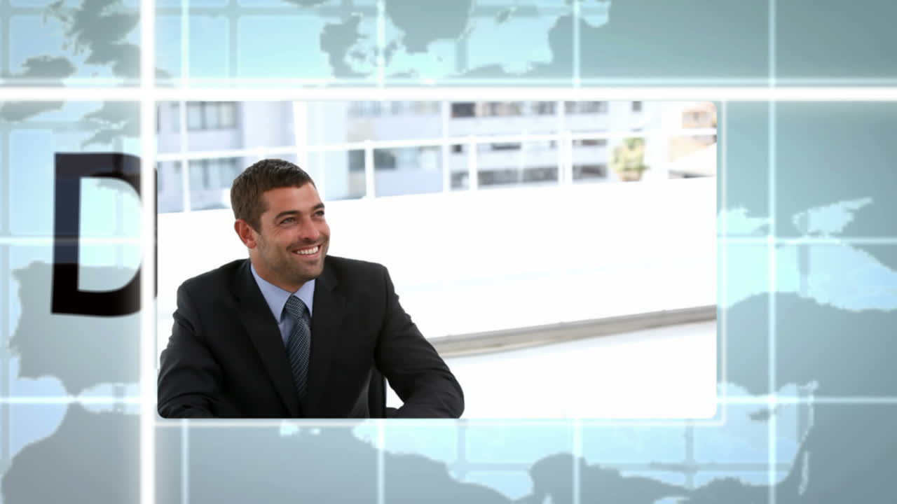 animación en 3d de situaciones empresariales