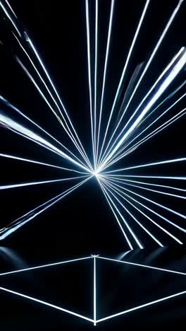 abstract light show