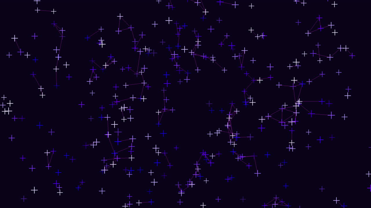 cielo nocturno con confeti de arco iris volando al azar