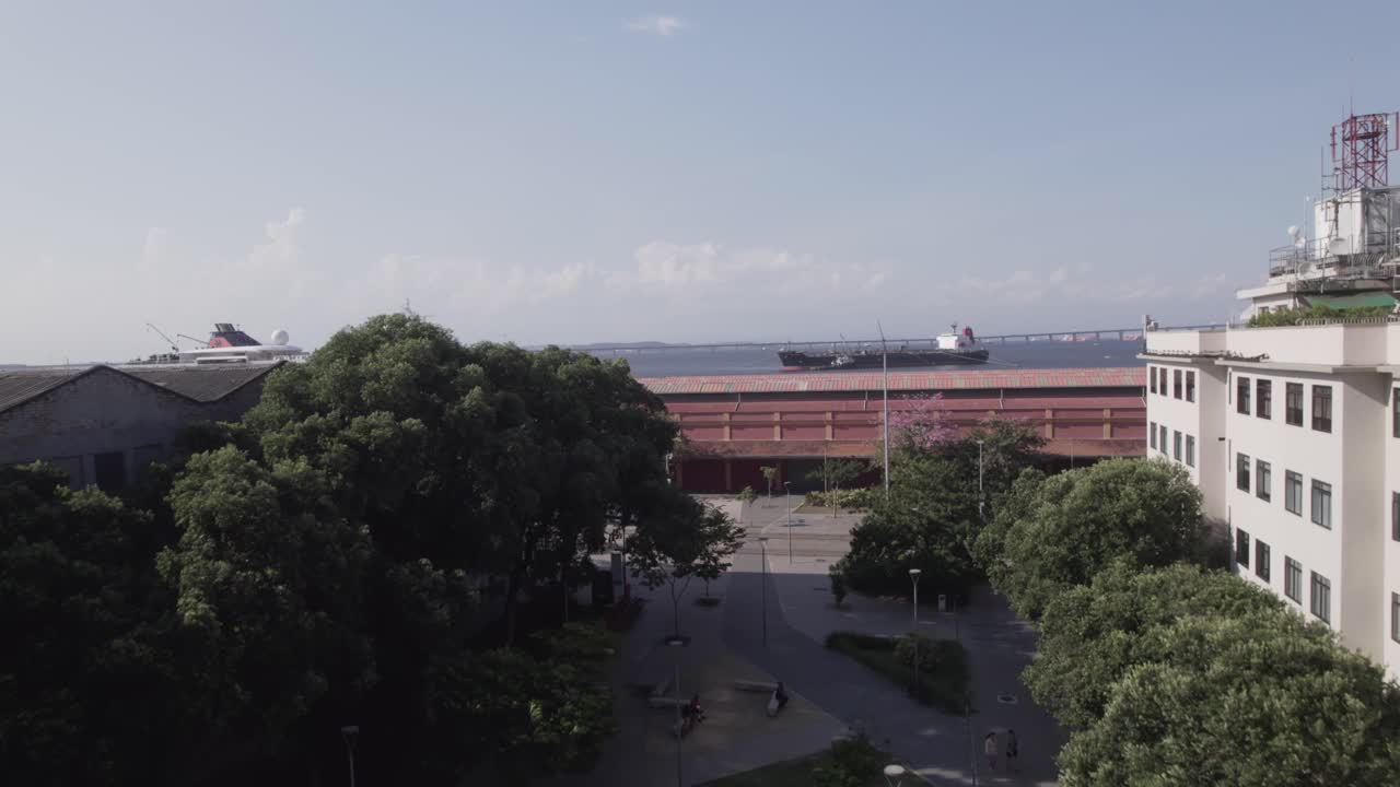 destino del antiguo puerto, historia, patrimonio, buques, agua del océano, aérea