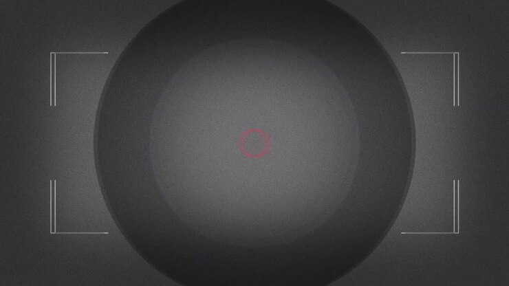Digital Camera Viewfinder Overlay with Grainy Texture