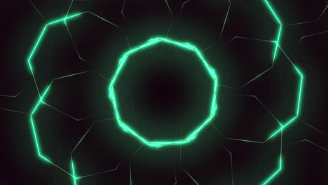 Futuristic-neon-green-circle-digital-artwork-with-glowing-lines-and-shapes