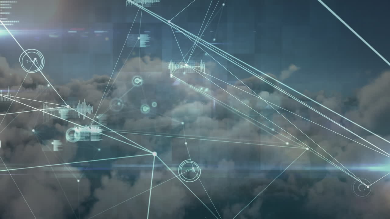 compuesto digital de la tecnología blockchain mundial