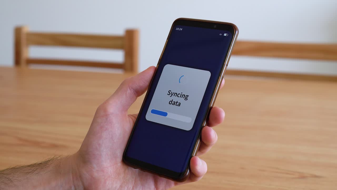 Syncing data of your phone with cloud service