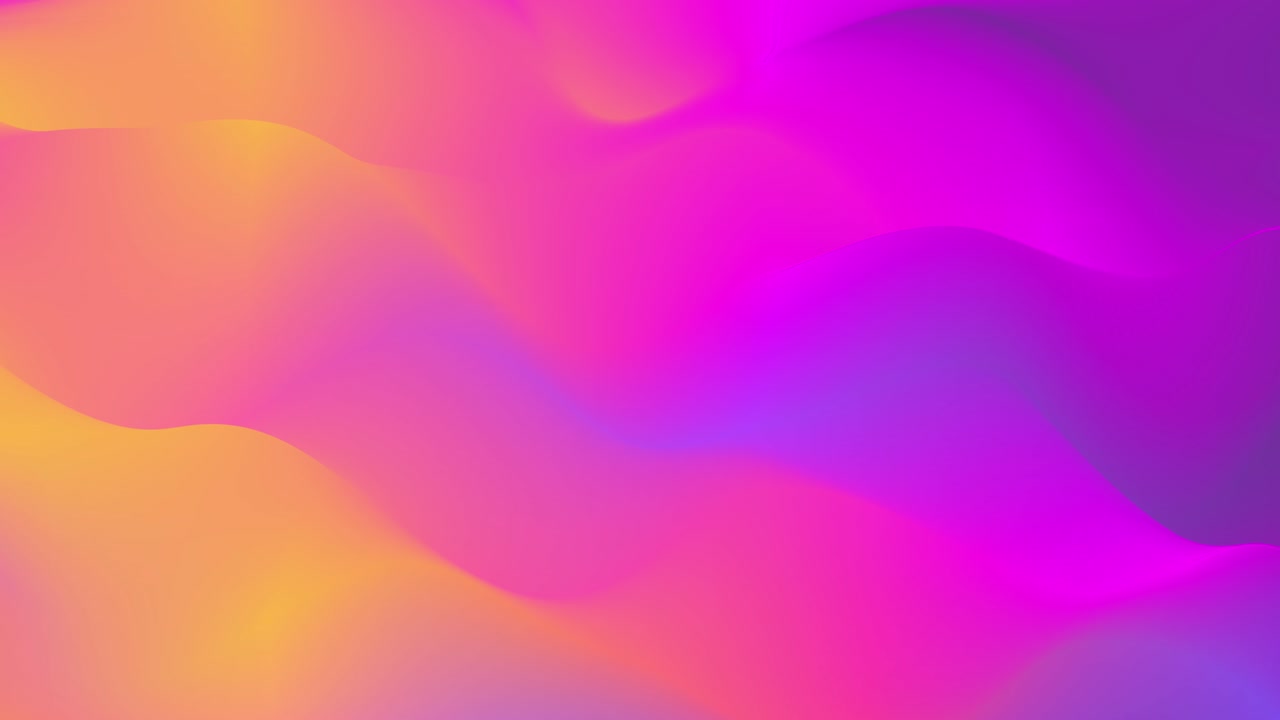 gradiente abstracto fondo de animación en bucle sin costuras. ondas fluidas que fluyen. gradiente de brillo. protector de pantalla. color rosa brillante, colores púrpura imágenes de stock animadas. papel tapiz en vivo, líquido hermoso patrón