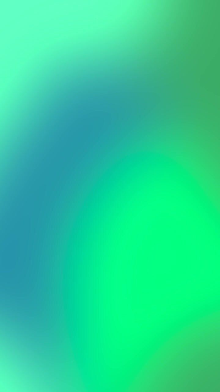 Vertical Green Cyan Blurred Gradient Animation with Soft Abstract Color Blend Background