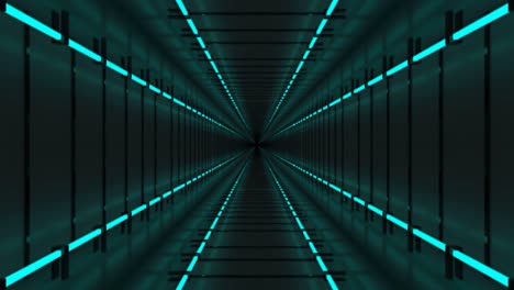 technological looped abstract background hallway tunnel