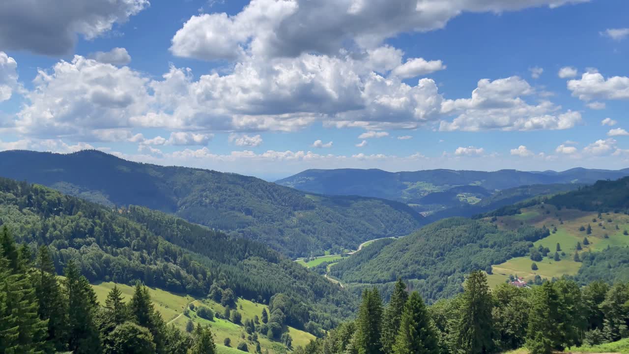 Mountain Scenery with Cloudscape