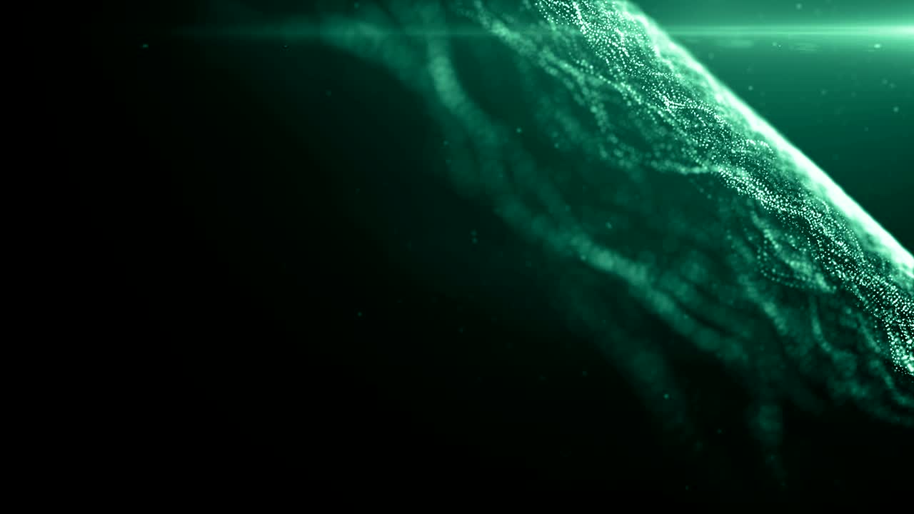 Particles dust abstract light bokeh motion titles cinematic background loop