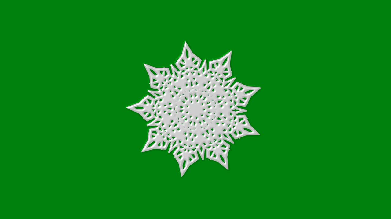 행복한 새해 비디오 컴퓨터 렌더링