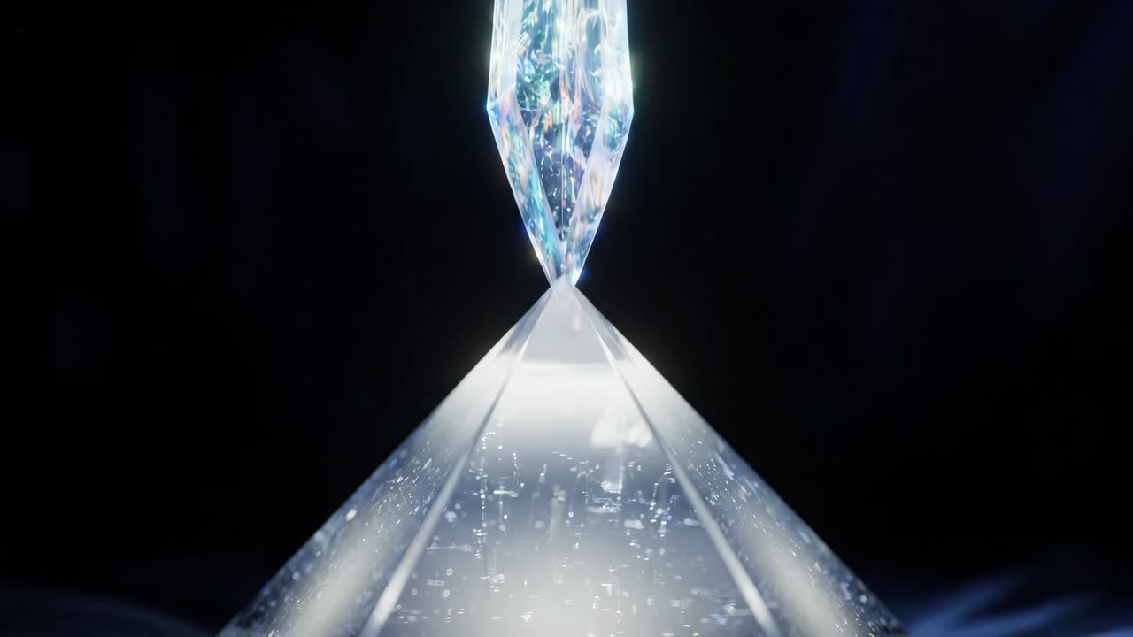 Abstract Crystals and Light