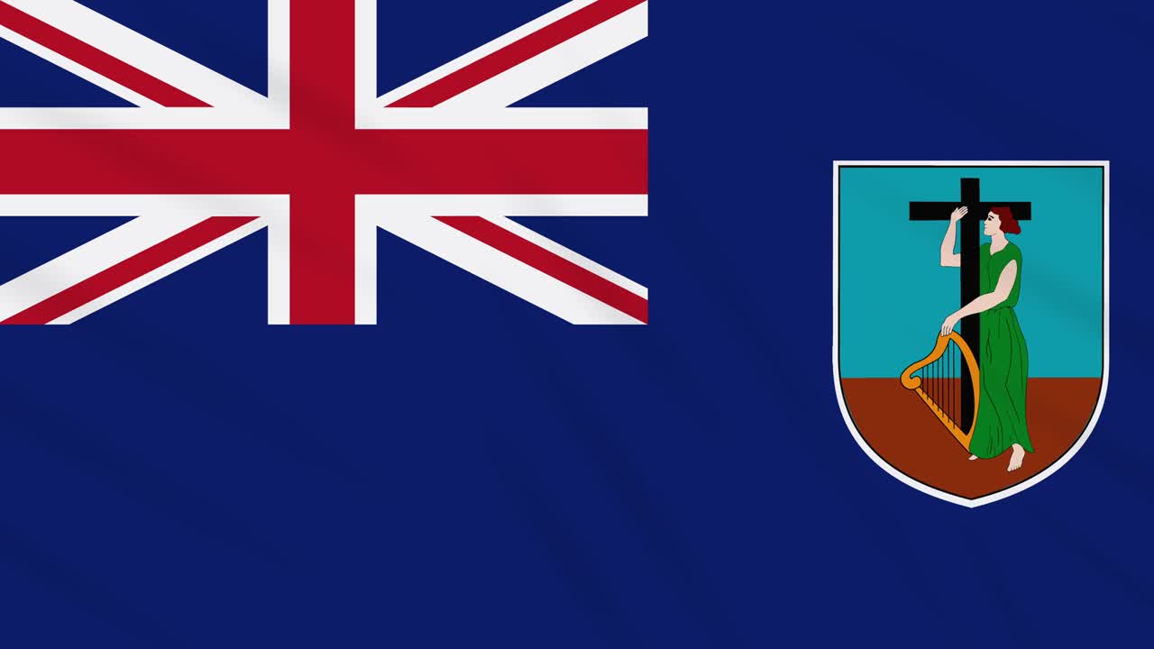 몬테세라트 발을 흔드는 천 배경, 루프