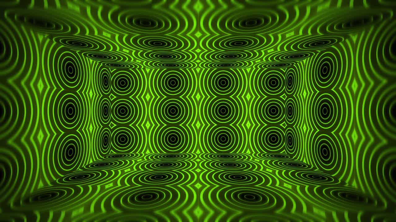 Green electronic illumination room