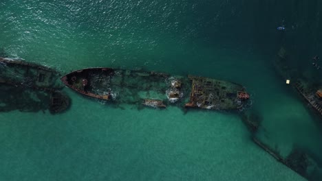 los naufragios de tangalooma, un grupo de barcos hundidos por el gobierno de queensland