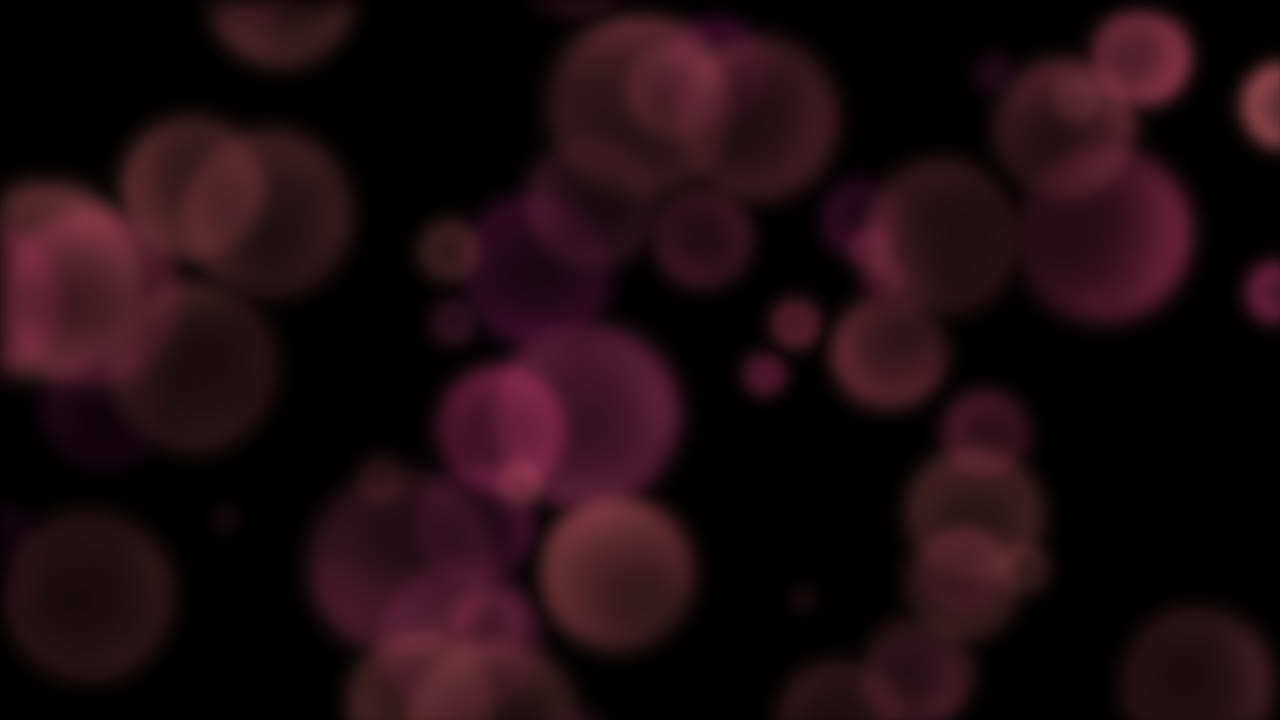 volar gran bokeh rojo sobre degradado negro