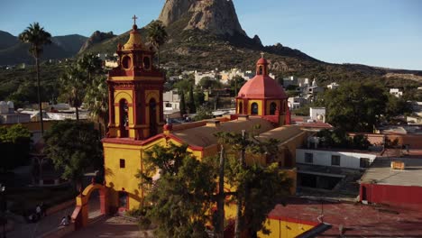 17th-century-church,-within-downtown-Bernal,-Mexico