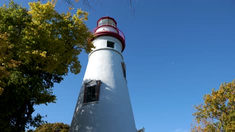 cabeza de mármol, faro de ohio