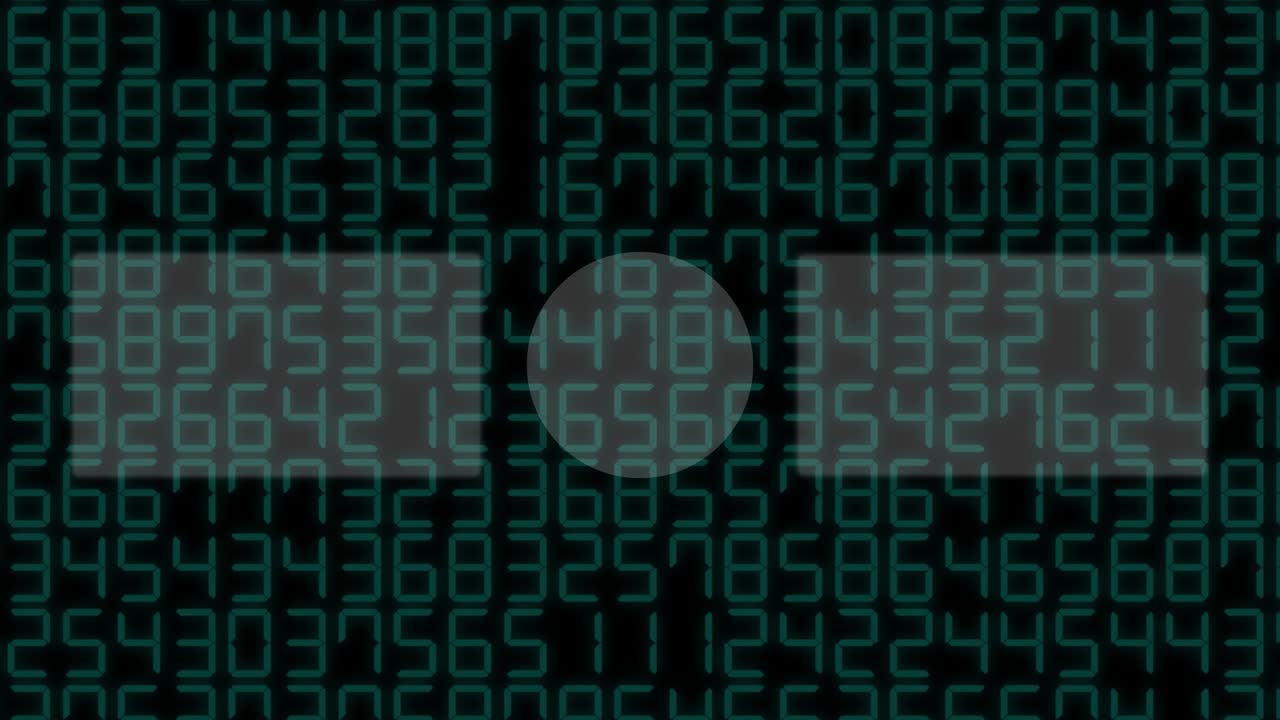 número aleatorio card de finalización pantalla de finalización gráficos de movimiento