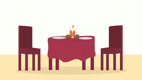 dining table with chairs