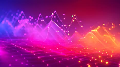 abstract data visualization